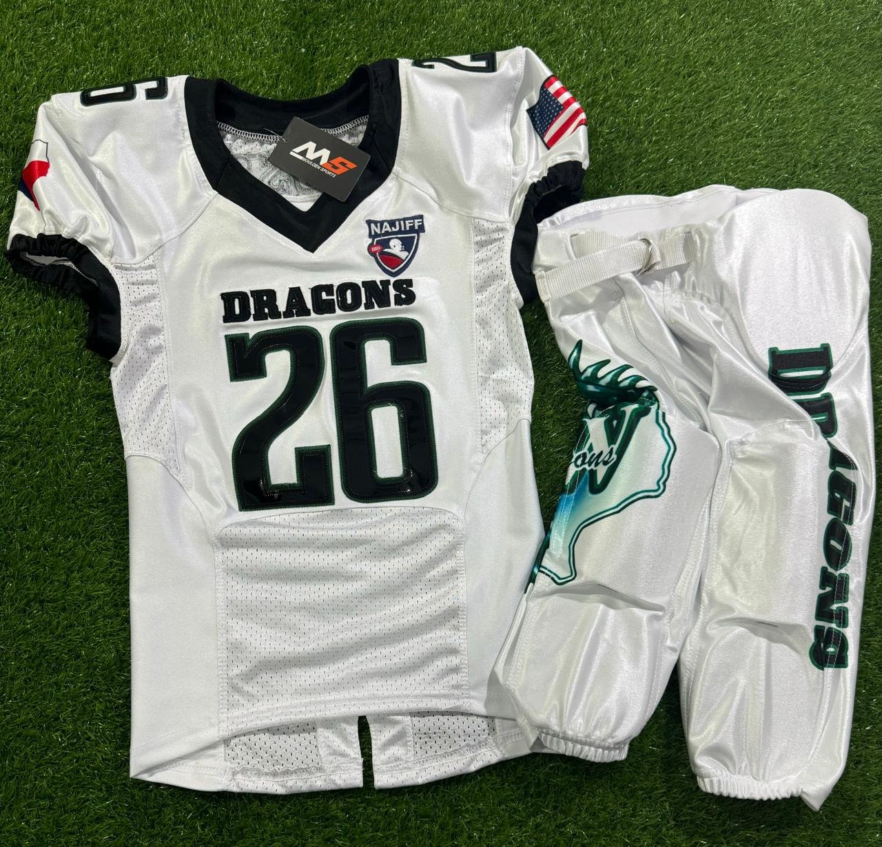 Custom American Football Uniform - Nike Style - Image 2